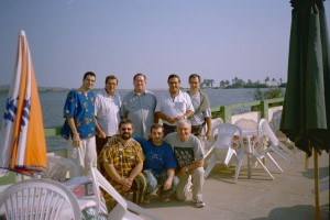 Equipo misionero de 2002, en Barra do Kwanza.