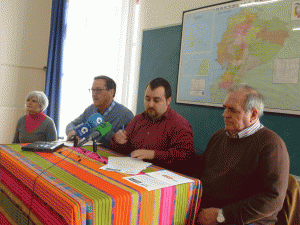Arantza Basagoiti, Santos Gil, Fran Izquierdo y Juan Ramón Etxebarria.